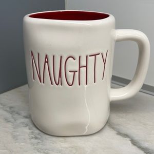 Rae Dunn Naughty Nice Two Sided Mug